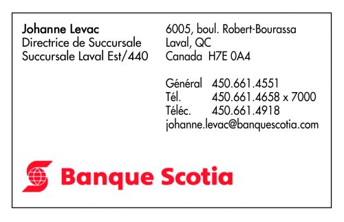 Banque Scotia à Laval
